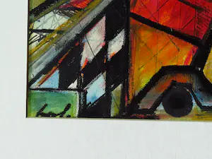 Bob Kemper - Abstracte werken zonder titel (2x) kopen? Bied vanaf 50!