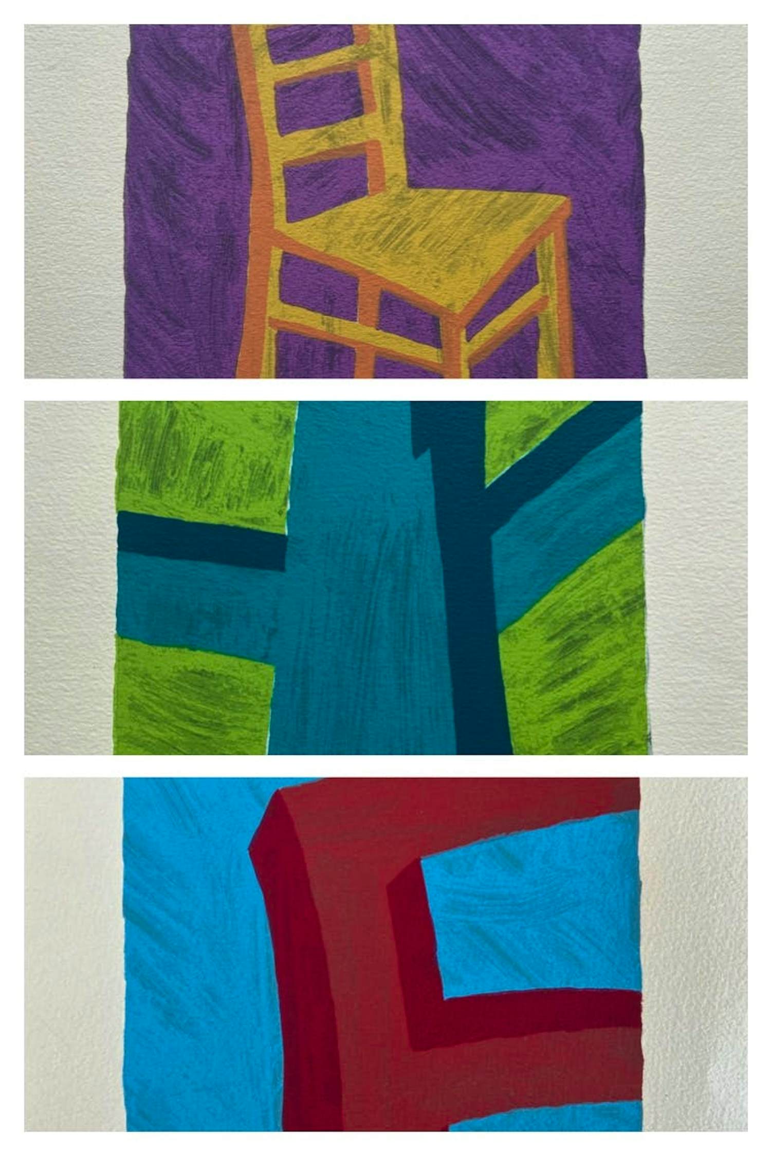 Buy Christiane Steffens - Lot van 3 zeefdrukken? Bid from 25!