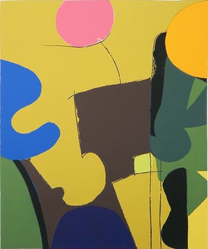 Walter Fusi - Zeefdruk, Zonder titel kopen? Bied vanaf 20!