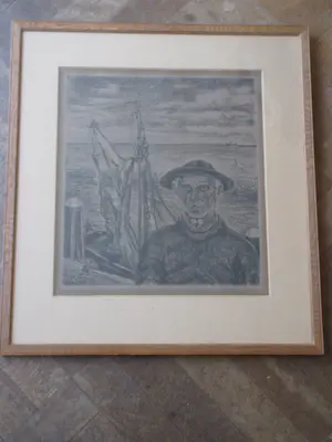 Otto Hanrath - Arnemuider Visser - Litho kopen? Bied vanaf 80!