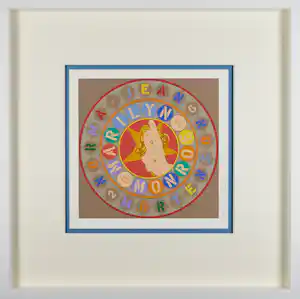 Robert Indiana - "Marilyn Monroe - The American Dream" - PP versie !!! Gesigneerd & Ingelijst verkauft für € 1890!