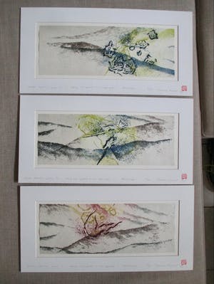 Marianne Korporaal - Drie etsen Satori Soractis kopen? Bied vanaf 45!