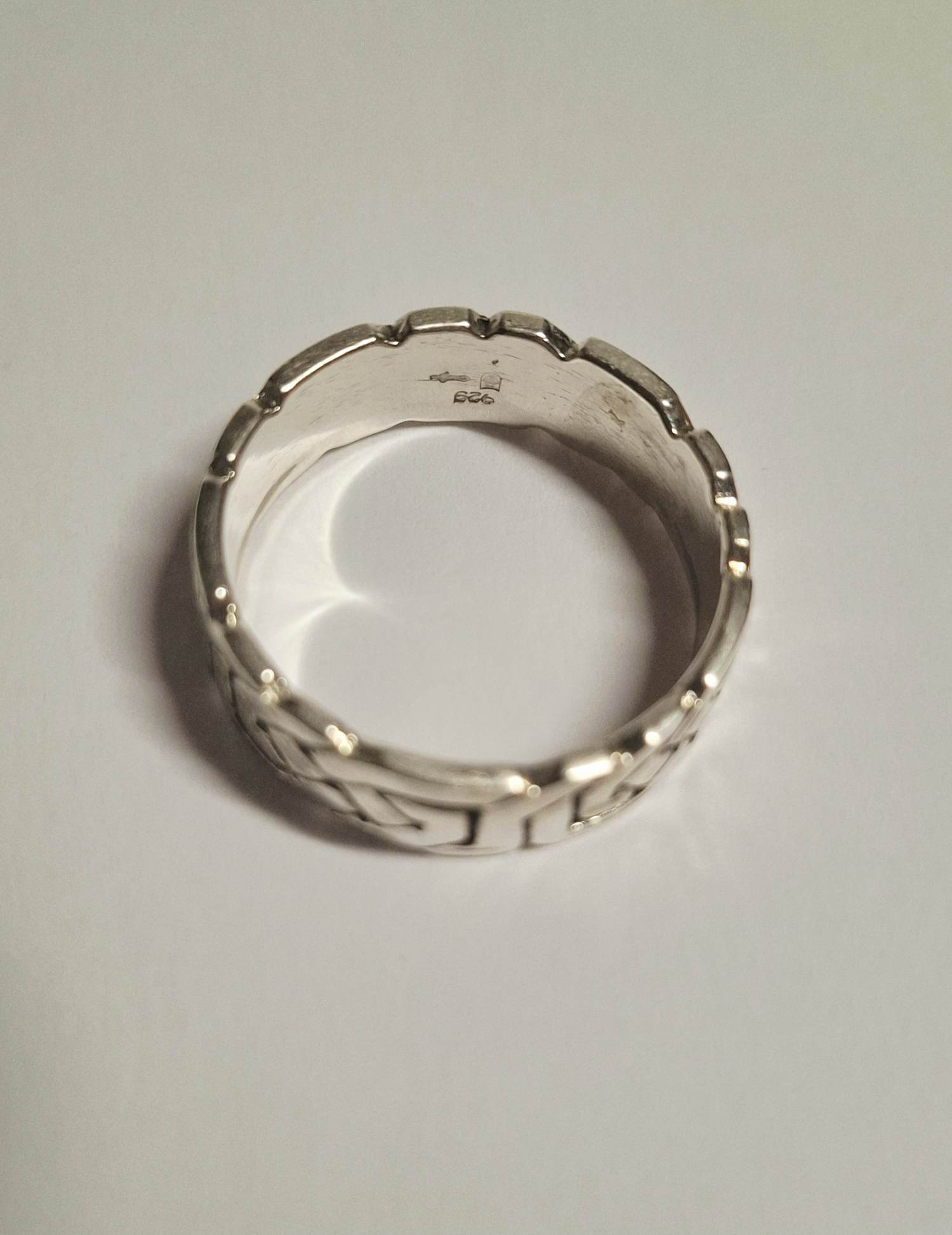Nieuwe zilveren  Navajo Scott Dave band Ring  Keltische   knoop kopen? Bied vanaf 70!