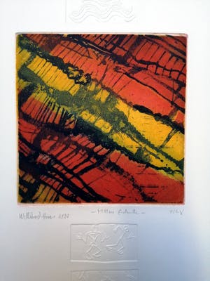 Willibrord Haas - Mittlere Erdmitte - Handgesigneerde ets kopen? Bied vanaf 55!