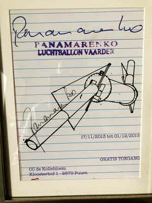 Panamarenko - Luchtballon vaarder verkocht voor € 120!