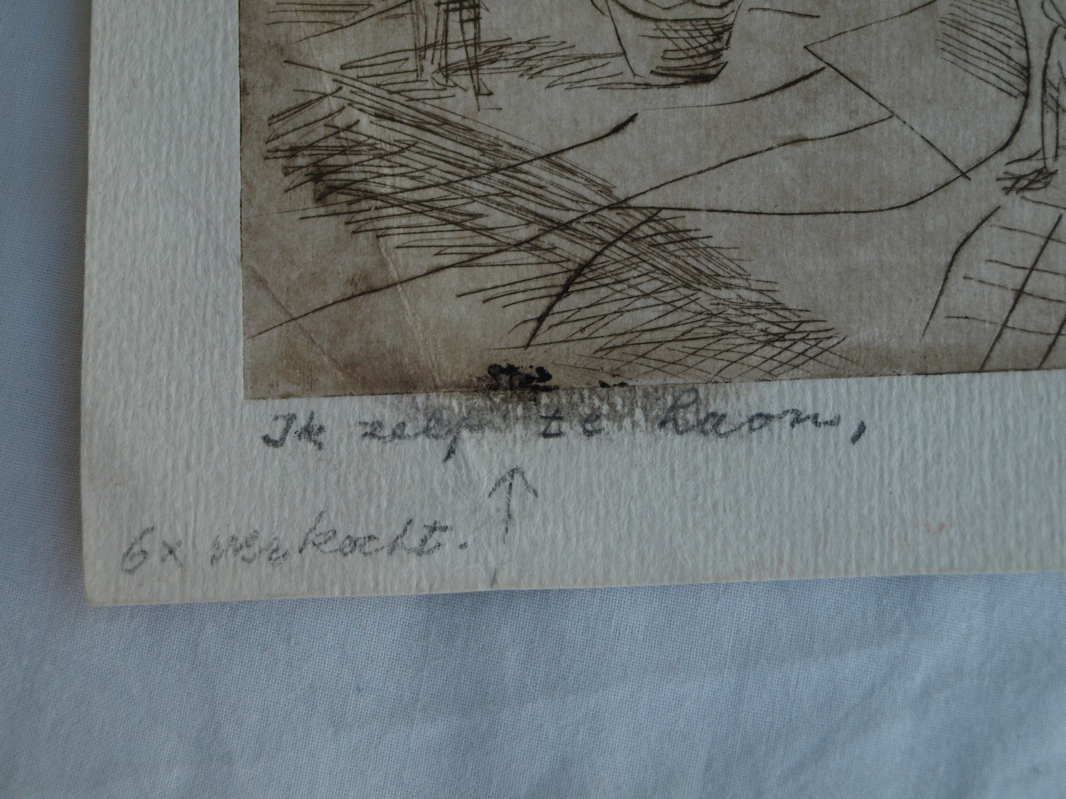 Leo Collard - Ets , Ik zelf te Laren (?) – ca 1970 kopen? Bied vanaf 1!