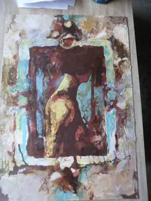 Hans Vanhorck - Zeefdruk, zonder titel kopen? Bied vanaf 35!