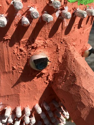 Peter Bastiaanssen - Groene Houten Kabouter Beeld kopen? Bied vanaf 1!