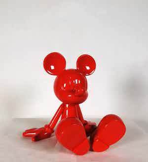 Marcel Wanders - Disney - Leblon Delienne - Sitting Mickey Glossy Red verkocht voor € 1!