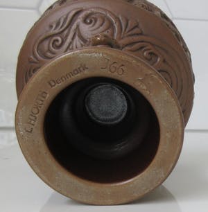 Hjorth Keramiek - Art Nouveau Ceramic Baptist Goblet kopen? Bied vanaf 38!