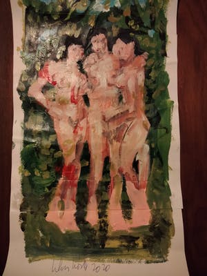 Peter Klashorst - garden of eden kopen? Bied vanaf 69!