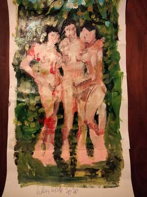 Peter Klashorst - garden of eden verkocht voor € 69!