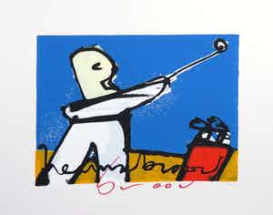 Herman Brood - Zeefdruk, De golver verkocht voor € 100!