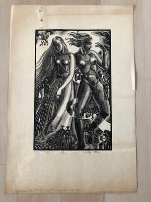 Colette Pettier - ondeugende voorstelling met symbolische figuren kopen? Bied vanaf 1!
