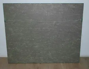 Piet van der Hem - Visser in de polder - zeer groot werk kopen? Bied vanaf 950!