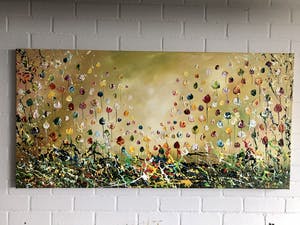 Gena - Green Flowers kopen? Bied vanaf 300!