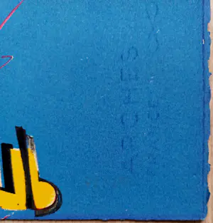 Herman Brood - De gitarist, zeefdruk kopen? Bied vanaf 350!