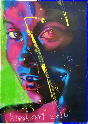 Peter Klashorst - African Beauty kopen? Bied vanaf 59!