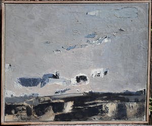 Dirk ten Hoedt - Moeras, olieverf op doek (ingelijst) kopen? Bied vanaf 275!