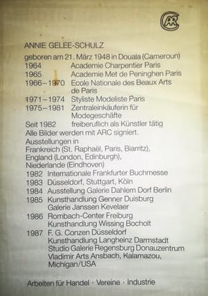 Annie Gelee-Schulz - Annie Gelee-Schulz (1948) | Ballonvaarder kopen? Bied vanaf 40!