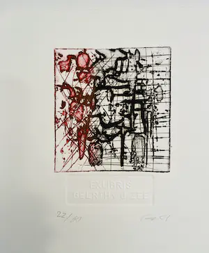 Olivier Beijn - 4 kleuren etsen, Ex Libris kopen? Bied vanaf 50!