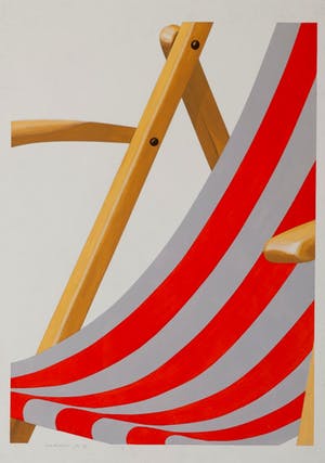 Henk de Vroom - Zonder titel IV - 1977 - acrylverf op papier - BKR Amsterdam kopen? Bied vanaf 20!