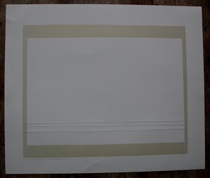 Cees Andriessen - Linosnede/prägedruk - 1977 kopen? Bied vanaf 45!