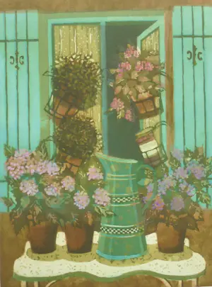 Laetitia de Haas - Ontbijt op zondag"Rue de Thelon 2. Epreuve d' Artiste. kopen? Bied vanaf 75!