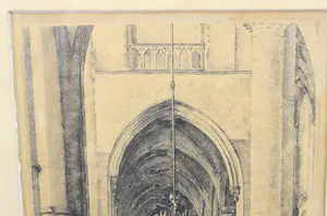 Hendrik Seegers - (Georg Keens)-Interieur Grote Kerk Haarlem kopen? Bied vanaf 20!