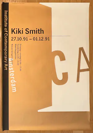 Kiki Smith - Affiche Intitute of contemporary art, Amsterdam, 1991 kopen? Bied vanaf 180!