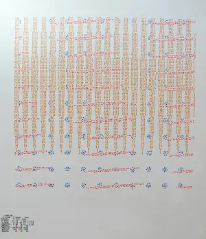 Peter Struycken - unieke computertekening - 1980 kopen? Bied vanaf 895!