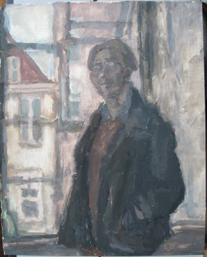 Henk Zomer - Portret van een man bij het raam, zelfportret? kopen? Bied vanaf 1!
