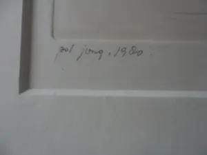 Pol Jong - Ets, titel. Opgezette tijden is er een vreselijke begrafenis in mij. kopen? Bied vanaf 35!