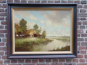 Rob de Haan - Polderlandschap kopen? Bied vanaf 100!