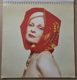 Inez van Lamsweerde - Vivienne Westwood. Kalender met 6 portretten. 1995. kopen? Bied vanaf 79!