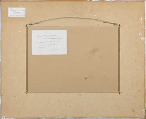 Jan Miechels - Acryl op paneel, Bergen en wolken - Ingelijst kopen? Bied vanaf 1!