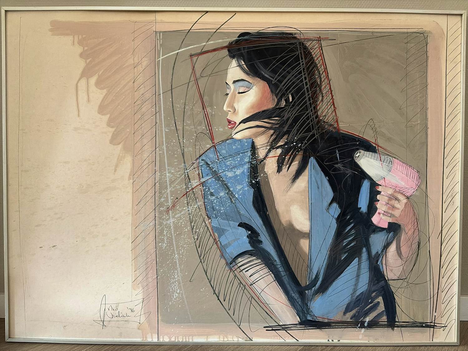 Nico Vrielink - Jeane with föhn kopen? Bied vanaf 175!