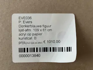 Paula Evers - Donkerblauw figuur kopen? Bied vanaf 150!