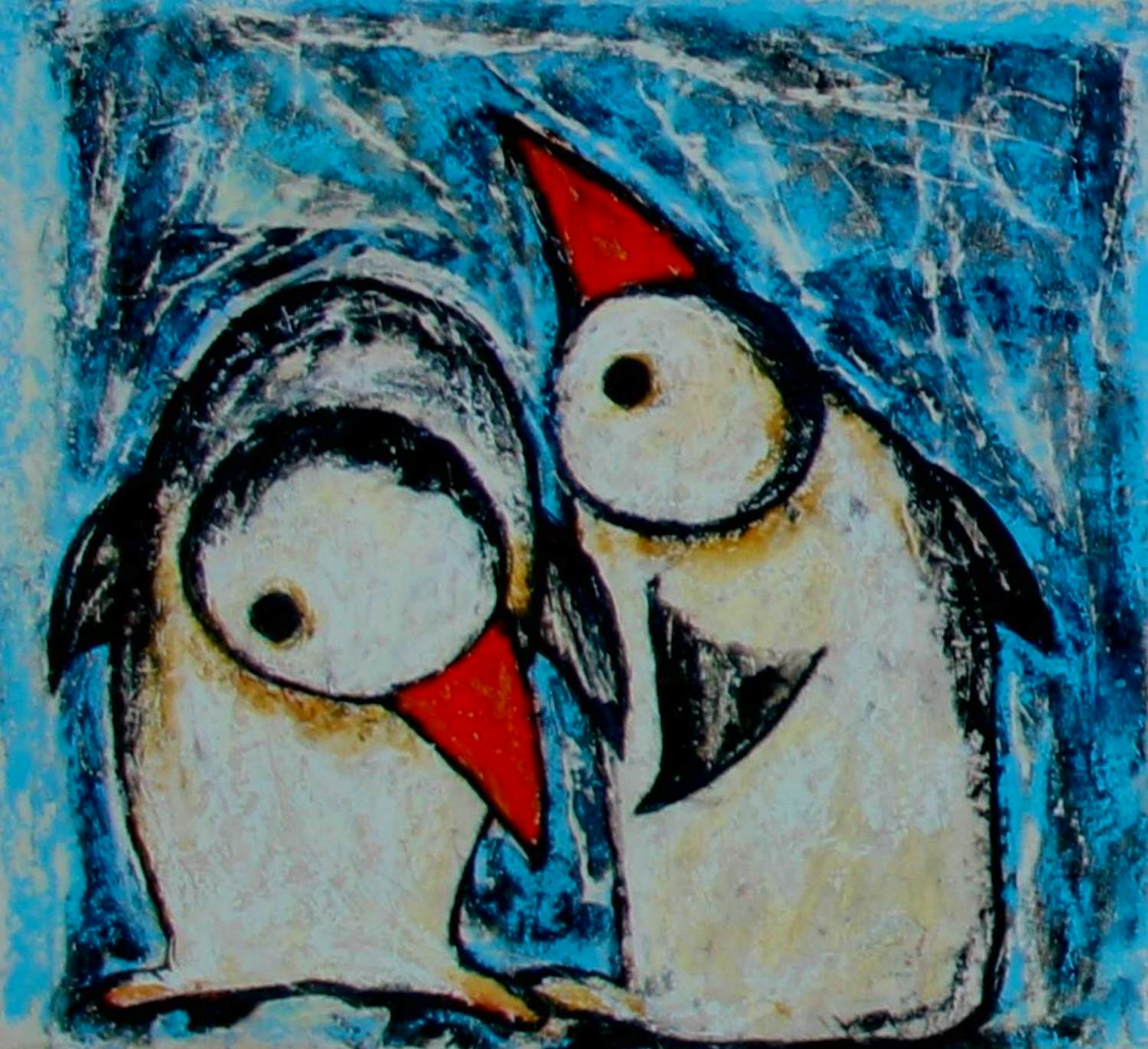 Hans Innemee - Ingelijste zeefdruk: ''left and right and up and down" - 2001 (nette lijst) kopen? Bied vanaf 49!