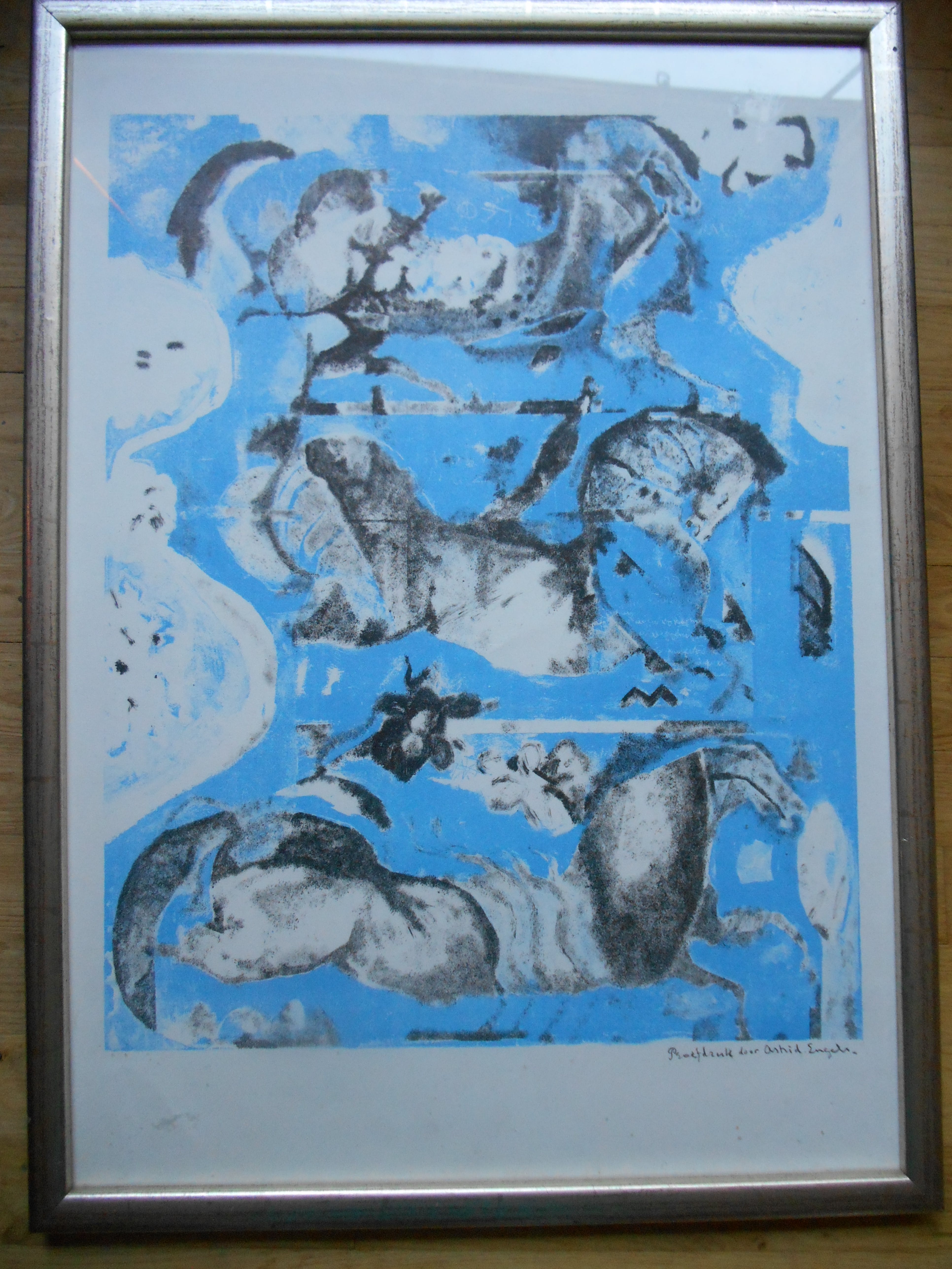 Astrid Engels - Horses and flowers verkocht voor € 65!