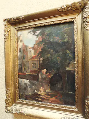 Gerard Princee - Olieverfschilderij - Stadsgezicht kopen? Bied vanaf 85!