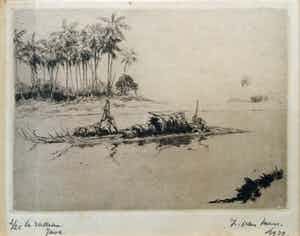 Is. van Mens - C5232-5, Le Radeau (Het vlot) verkocht voor € 25!