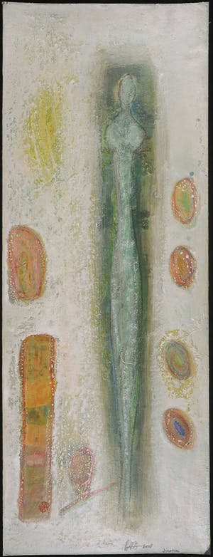 Ad Arma - Gemengde techniek op karton, India kopen? Bied vanaf 70!