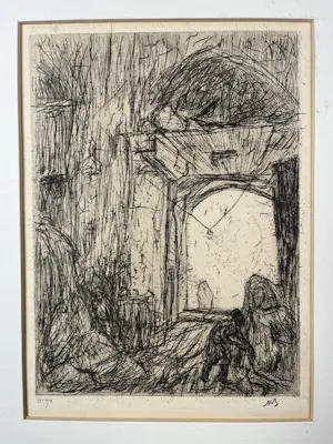 Marius Bauer - De ingang van een bazaar kopen? Bied vanaf 65!