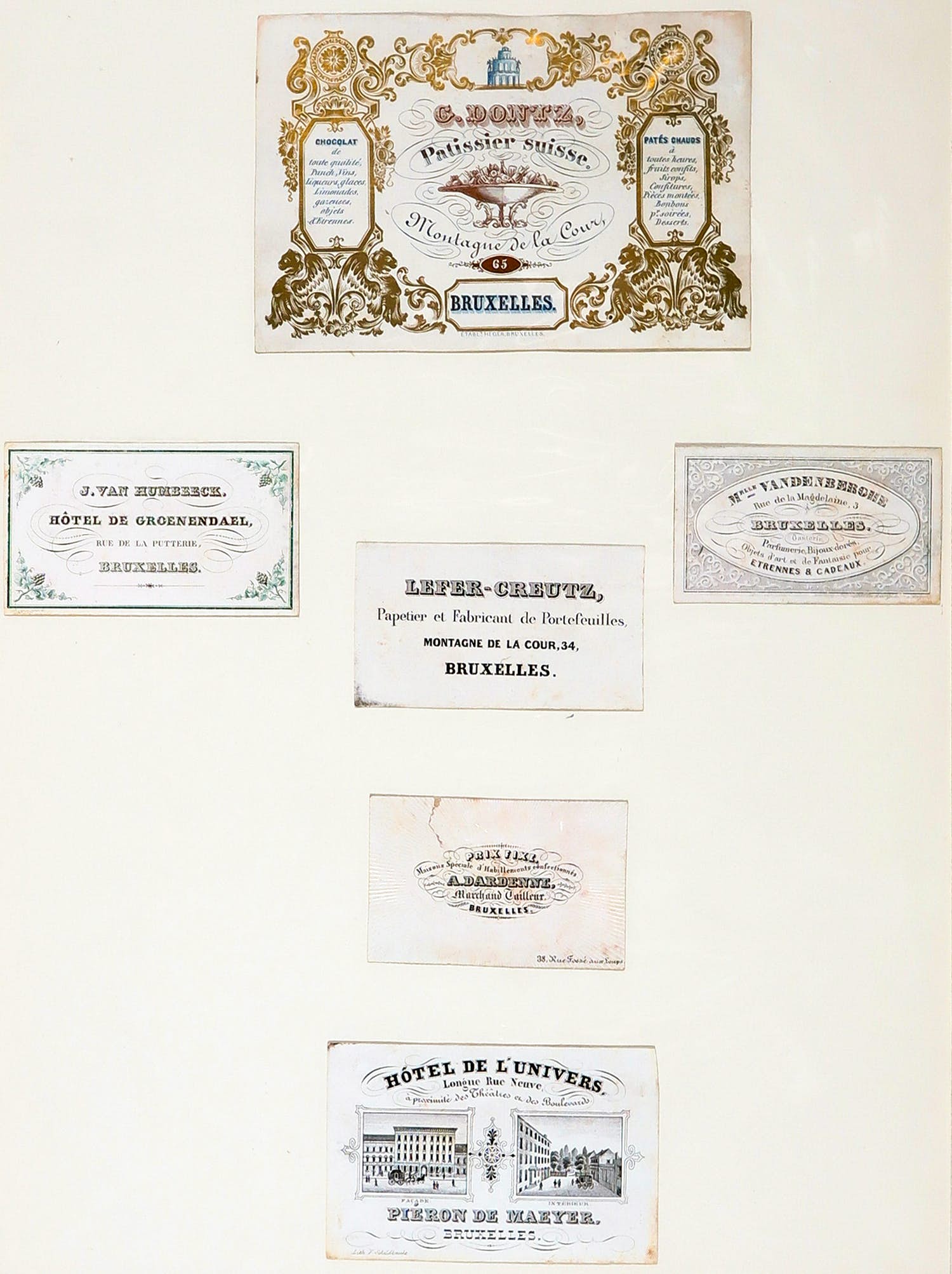 F. Schildknecht - en anderen - Vijf porseleinkaarten verkocht voor € 1!