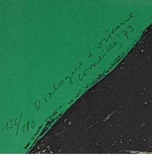Corneille - Dialogue D’oiseaux - zeefdruk 136/190, handgesigneerd, 1973 en getiteld kopen? Bied vanaf 199!