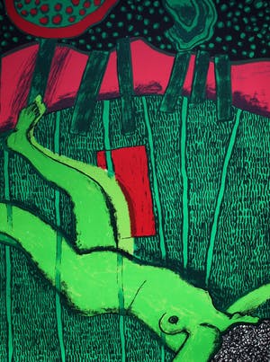 Corneille - litho: Le tapis rouge - 1973 kopen? Bied vanaf 395!