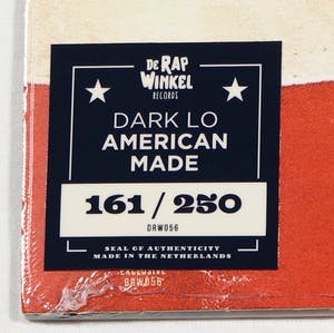 Dark Lo - Limited edition album, American Made - Op rood en transparant vinyl kopen? Bied vanaf 1!