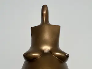 Robert Csikszentmihalyi - bronzen sculptuur | 'Maternity' | 1981 kopen? Bied vanaf 1200!