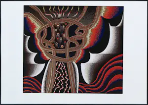 Shinkichi Tajiri - zeldzame knoop ‘KOAN II’ - gesigneerde computerprint. kopen? Bied vanaf 125!